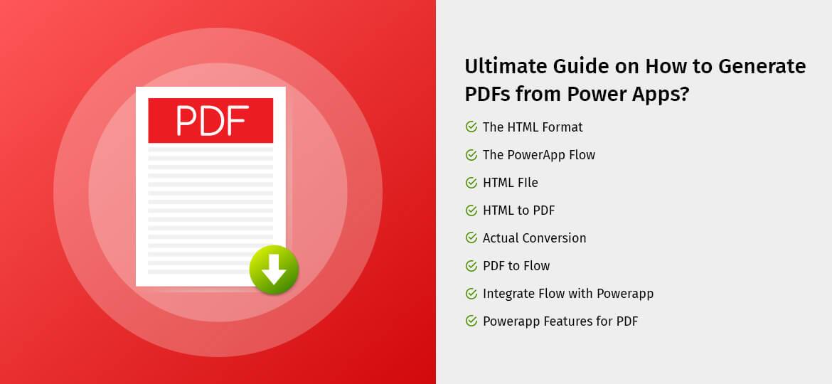 PDF from Powerapps PDF from Powerapps