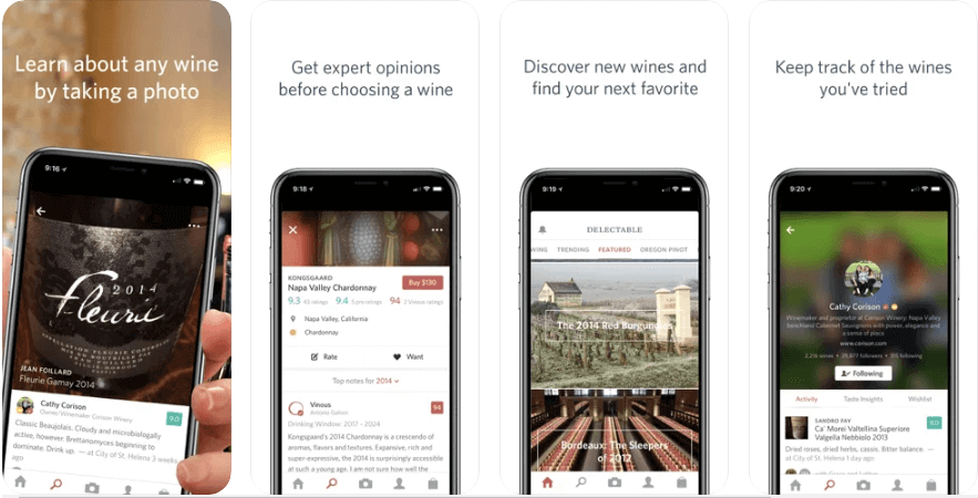 Delectable: The All-Time Favourite Delectable wine app