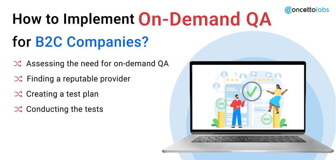 How to Implement On-Demand QA in B2C Companies?